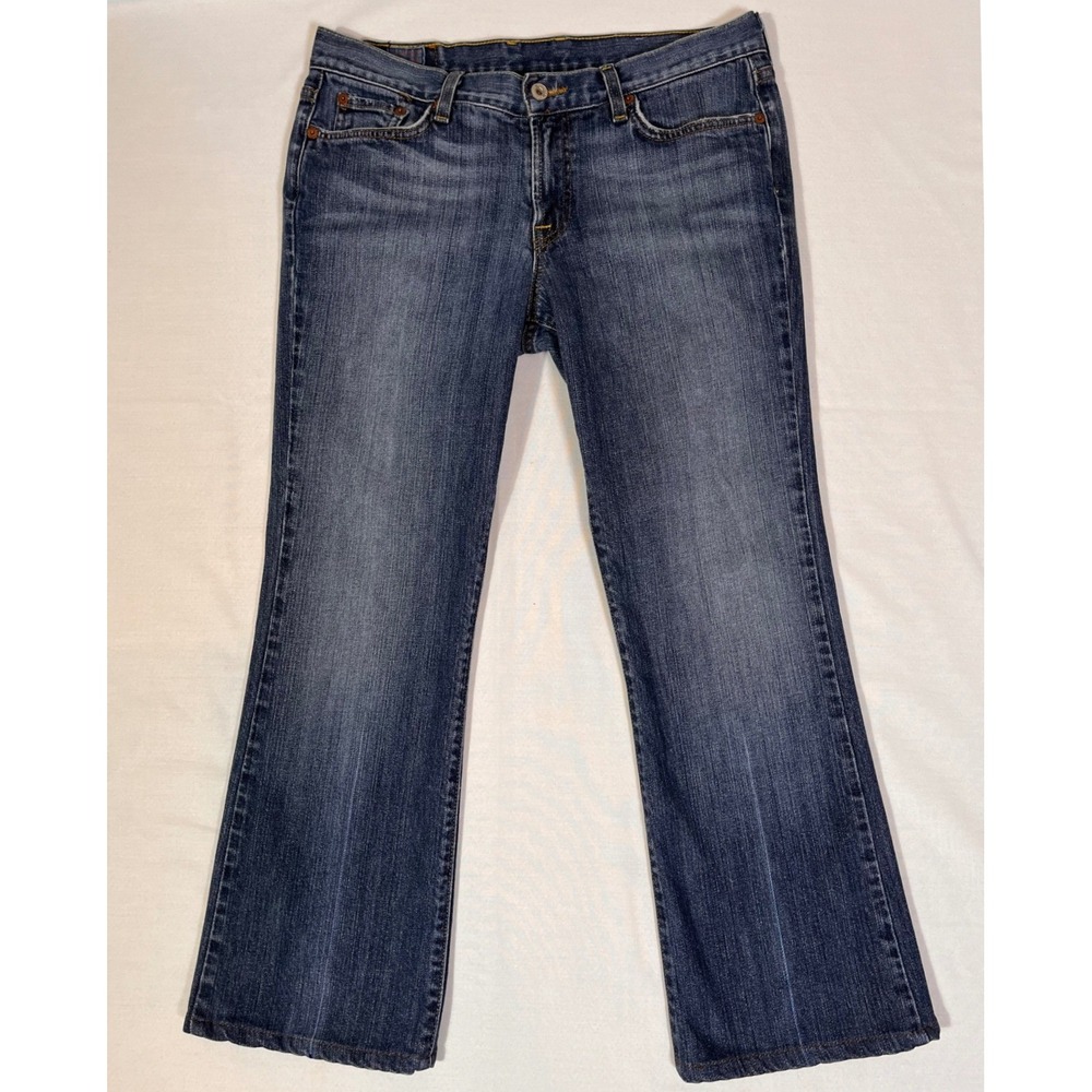 Lucky Brand Sweet N Low Bootcut Jeans Womens 10/30 Long Medium Wash 81LR074